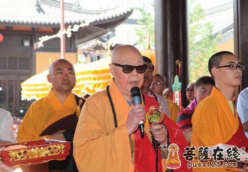 「佛教」上海宁国禅寺开山850周年暨平熙法师升座庆典