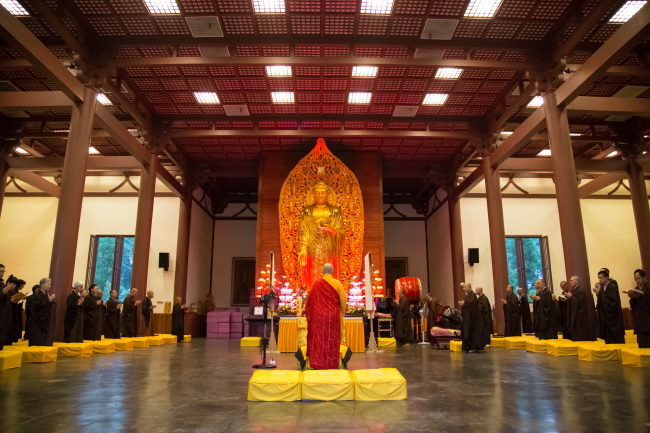 「佛教」江西东林寺净土苑举办地藏王菩萨圣诞祝圣法会 「佛教」江西东林寺净土苑举办地藏王菩萨圣诞祝圣法会