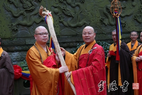 「灵隐寺」浙江杭州余杭区径山万寿禅寺举行戒兴大和尚晋院升座法会