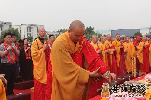 「佛教」上海大方禅院易地隆庆寺重建工程奠基庆典隆重举行