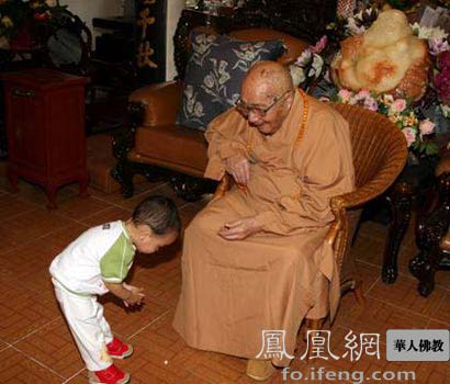 「佛教」佛门传奇 本焕长老与一个幼童之间相距百年的因缘