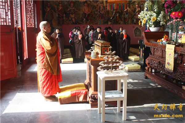 「皈依」陕西勉县天灯禅寺举行佛成道日祝圣、皈依法会