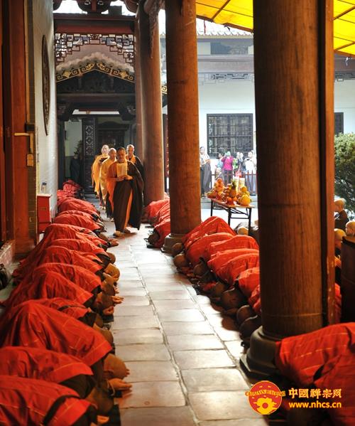 「菩萨戒」广东韶关南华禅寺三坛大戒法会之正授菩萨戒