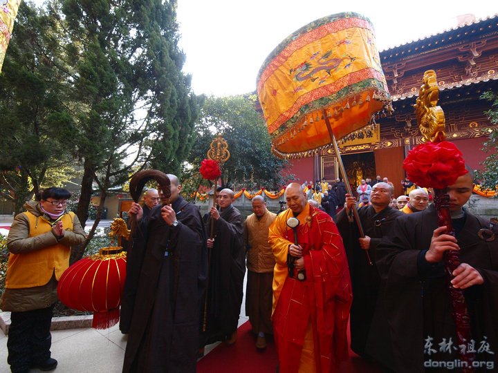 「东林寺」庐山东林寺举办大安大和尚升座法会