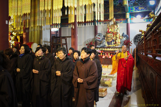 「佛教」浙江温州西隐古寺药师功德期供天法会圆满
