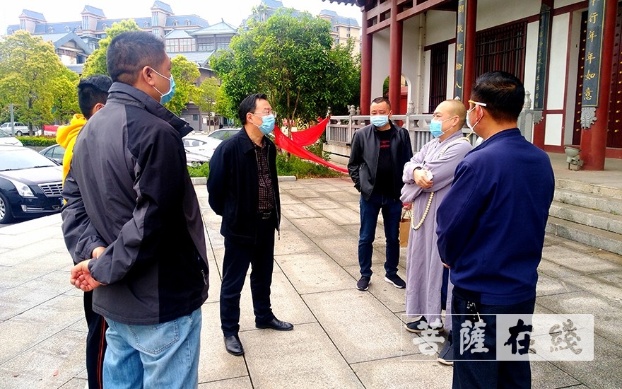 「圣安」岳阳圣安寺全体僧众进行新冠肺炎核酸检测 「圣安」岳阳圣安寺全体僧众进行新冠肺炎核酸检测