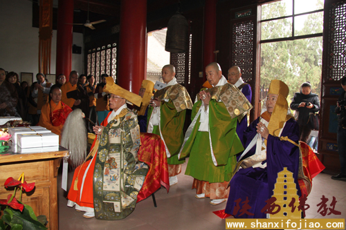 「净土宗」日本净土宗第200次访华团参拜净土宗祖庭陕西香积寺