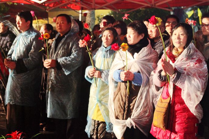 2013年2月14日慧日禅寺供佛斋天吉祥法会
