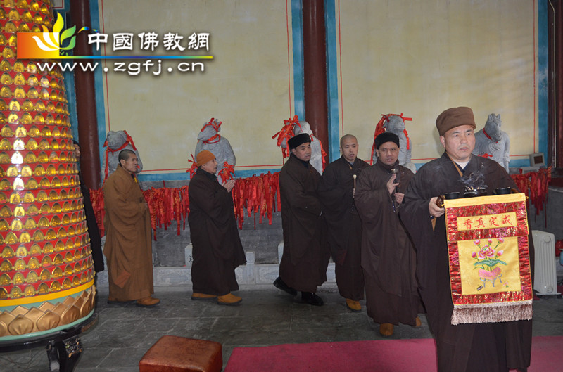 「药师如来」北京云居寺隆重举行药师佛铜钵安放法会