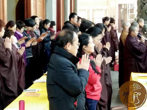「佛教」福建厦门进明寺举行观音菩萨圣诞祈福法会