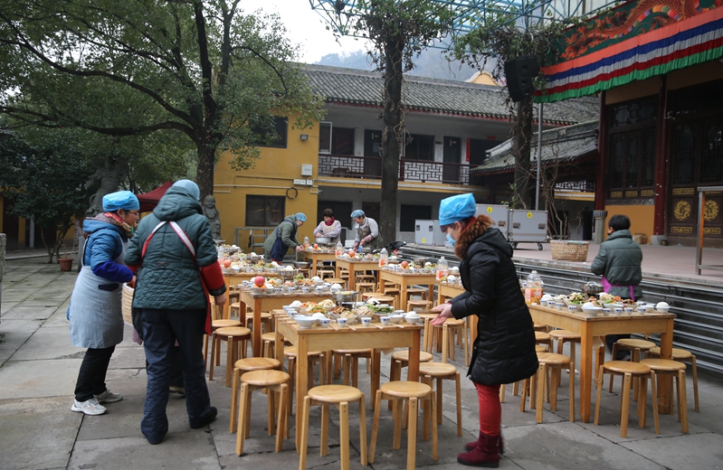 「慧日禅寺」“慧心勤觉悟，熙日耀中天”—慧日禅寺小年祭灶神慈悲无遮甘露施食超荐法会