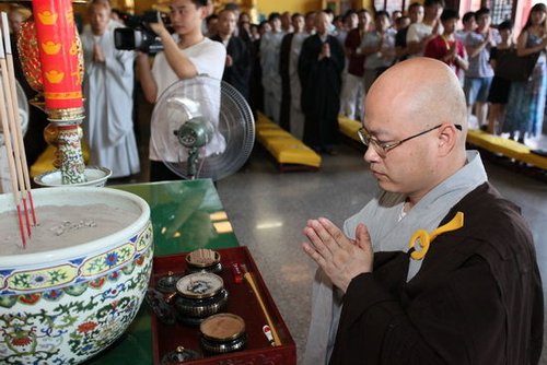 「佛教」湖北黄梅四祖寺举行净慧长老示寂百日追思法会