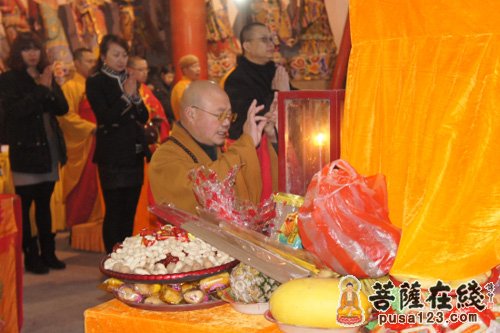 「佛教」江苏连云港花果山海宁禅寺隆重举行供天暨开光法会