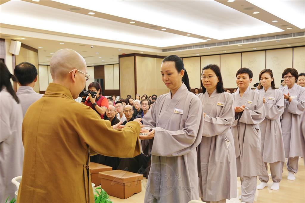 「佛教」第一屆佛光香港書院開學　學子殷切求法
