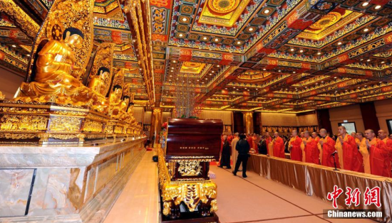 「佛教」香港宝莲禅寺纪念天坛大佛开光20周年