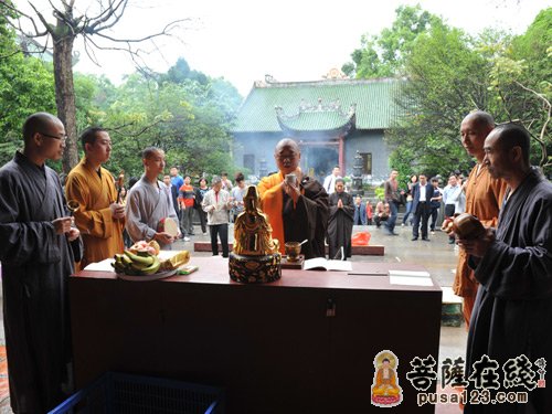 「放生功德」广东南华禅寺清明节举行放生祈福法会 普圣法师主法