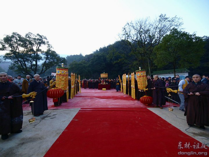 「东林寺」庐山东林寺举办大安大和尚升座法会