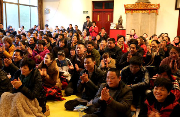 「佛教」浙江宁波慧日禅寺举行冬至祭天祀祖甘露施食超荐法会
