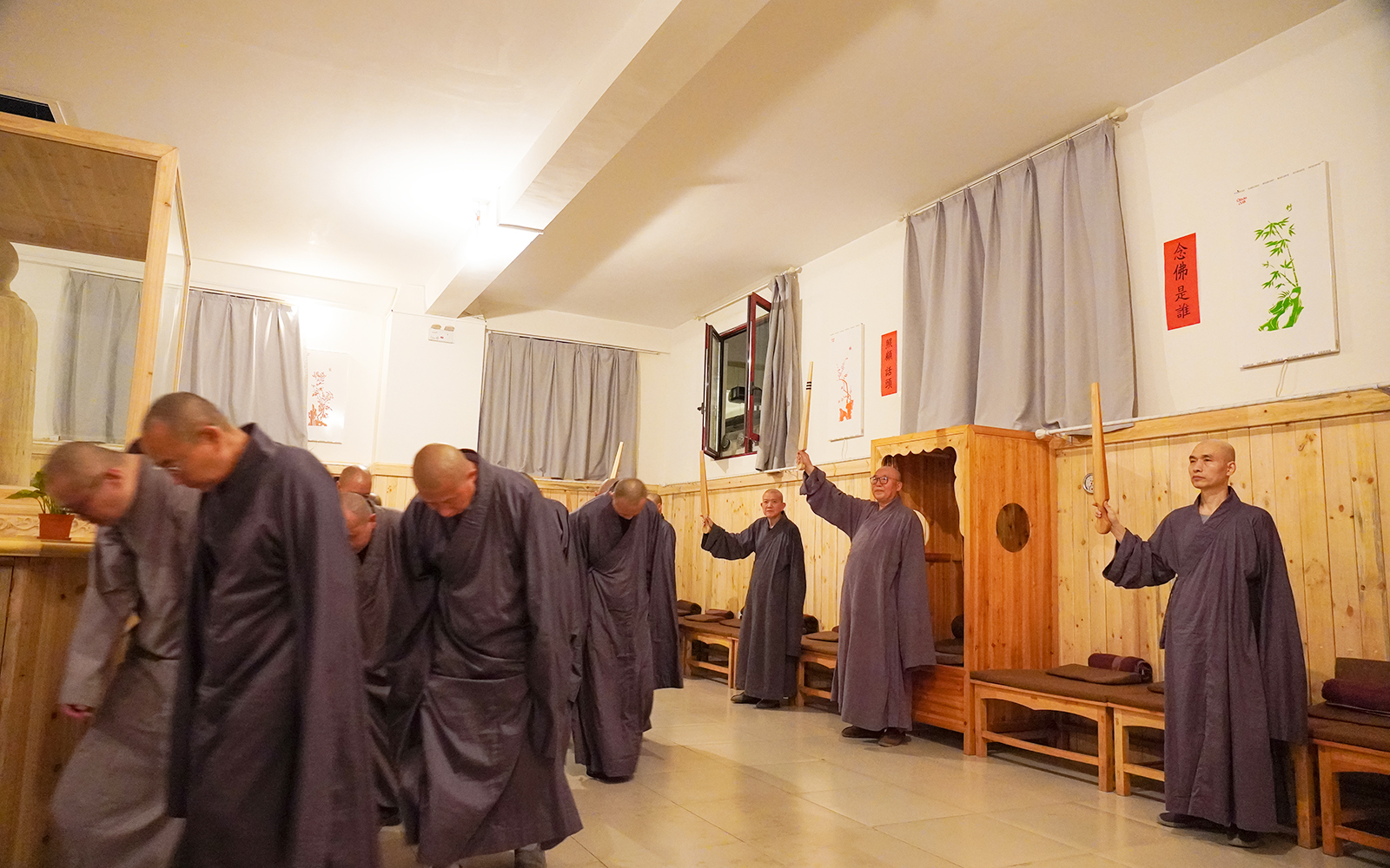 「佛教」山东博山正觉寺辛丑年春季禅七圆满解七 「佛教」山东博山正觉寺辛丑年春季禅七圆满解七