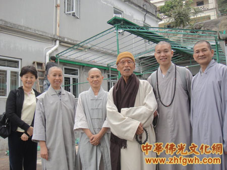 「佛教」万寿古寺、黄龙祖庭崇恩禅院住持心廉法师一行到访香港佛教青年会