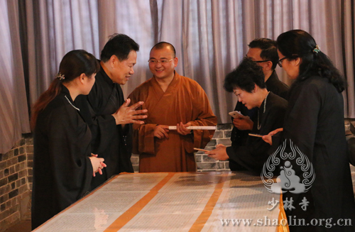 「佛教」河南嵩山少林寺启动同抄转轮大藏经活动