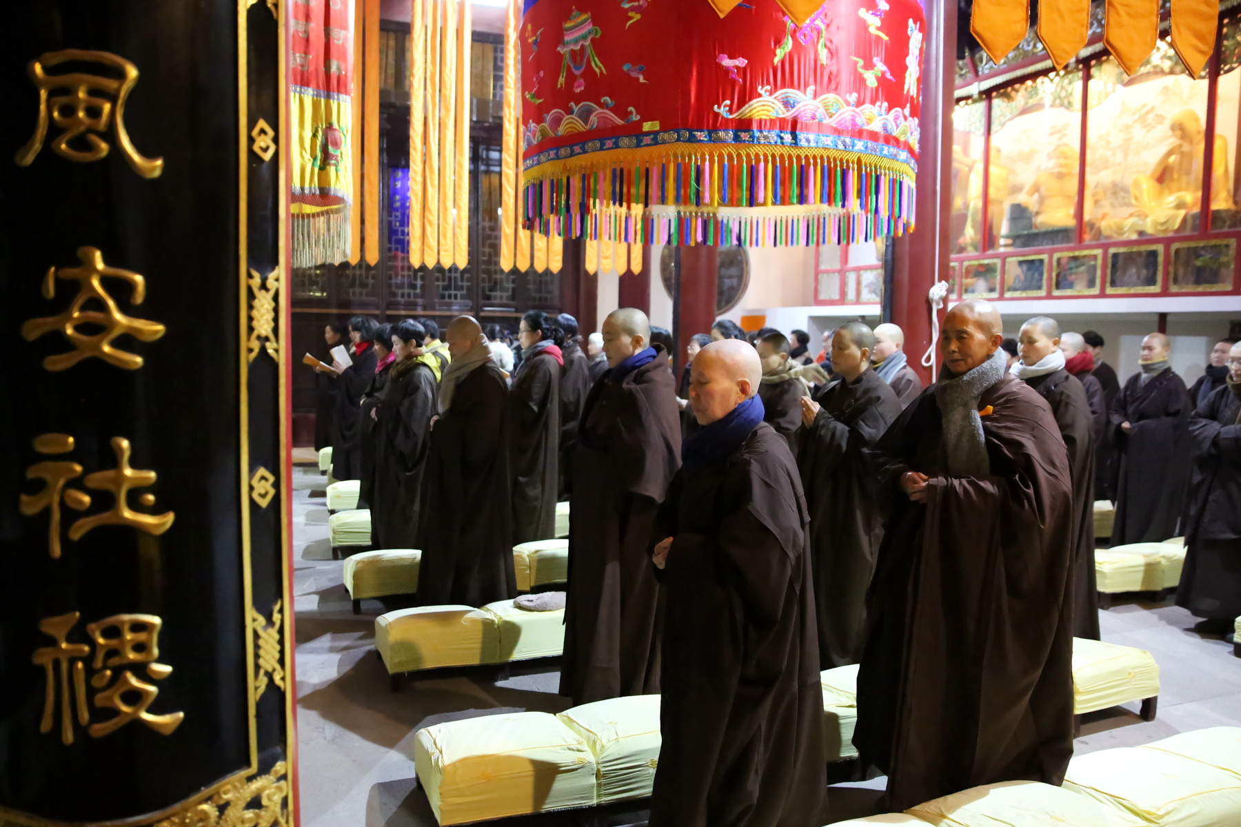 「佛教」慧日禅寺恭迎阿弥陀佛圣诞法会甘露净坛