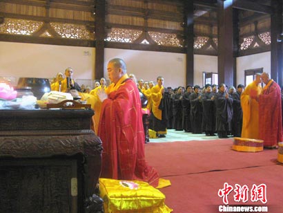 「开元寺」广西开元寺重建落成门票香火免费 永信法师主持法会
