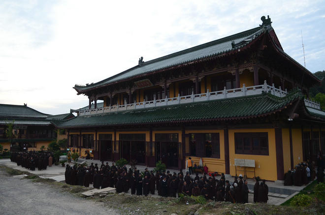 「东林寺」江西东林寺2014年5月份一昼夜经行法会圆满结束