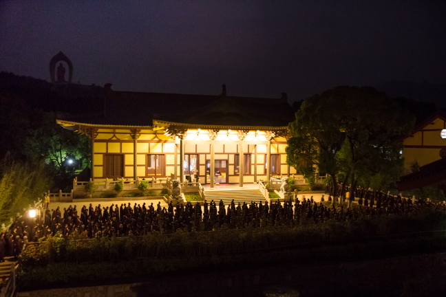 「东林寺」江西东林寺净土苑2015年五一佛七隆重起七