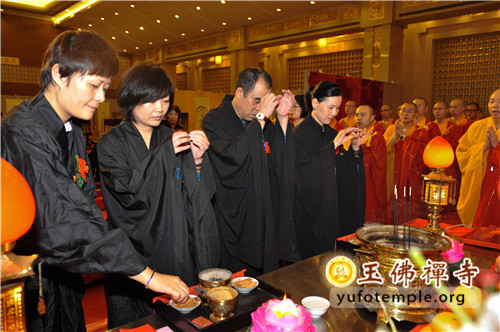 「观音」上海玉佛禅寺举行2014年观世音菩萨成道纪念系列活动
