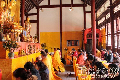 「佛教」江苏南京清凉寺圆满举行三千佛忏吉祥法会
