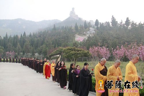 「佛教」山东龙口南山禅寺2016年华严共修法会结界净坛