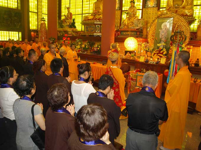 「佛教」石室禅院举行地藏圣诞暨地藏七圆满回向法会