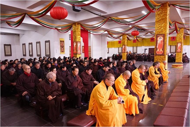 「佛教」东林莲社上海菩提禅寺佛三报道