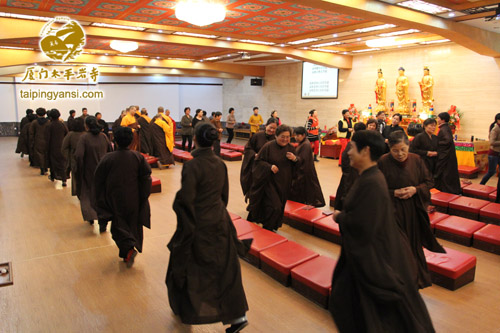 「福建厦门」福建厦门太平岩寺首届佛七共修法会圆满解七