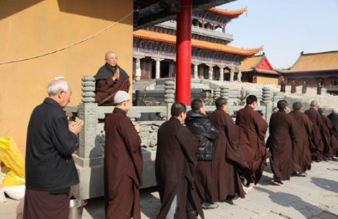 「佛教」黑龙江大庆果成寺举行吉祥、念佛法会和慈悲施食法会