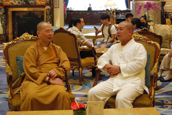 「佛教」加拿大佛教会会长、湛山精舍住持一行参访北京圣泉寺