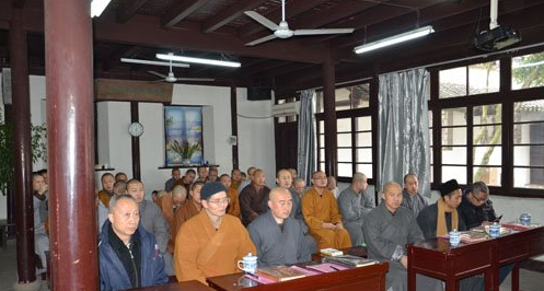 「佛教」中国佛学院灵岩山分院举行第十七届第四学期开学典礼