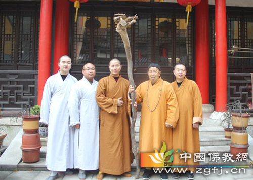 「佛教」无锡开原寺住持能超法师拜访南岳寺方丈宏仁大和尚