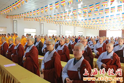 「佛教」弘范三界 上海佛学院尼众律学部开学典礼于万佛阁举行