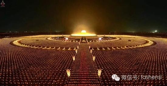 「佛教」2016年万佛节泰国法身寺平安灯法会圆满结束