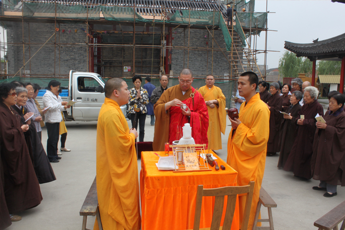 「佛教」江苏扬州文峰寺隆重举行斋天祈福法会