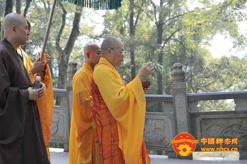 「佛教」广东南华禅寺2014年二部僧三坛大戒法会正式开始