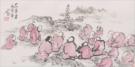 「米兰」圆霖禅画亮相意大利2015年米兰世博会