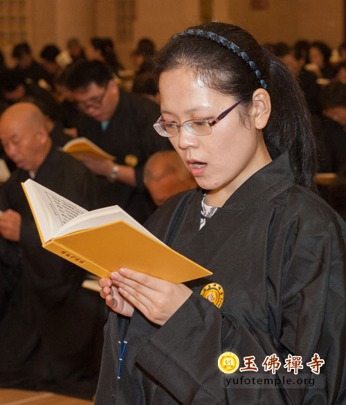 「佛教」上海玉佛禅寺隆重举行第二十七届传授三皈依法会