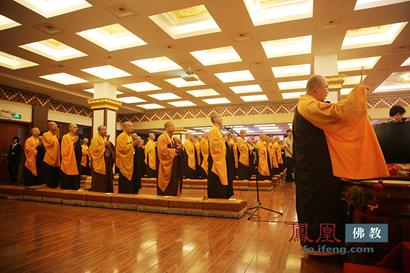 「佛教」罕见高规格 抗战胜利祈祷和平法会24位高僧主法
