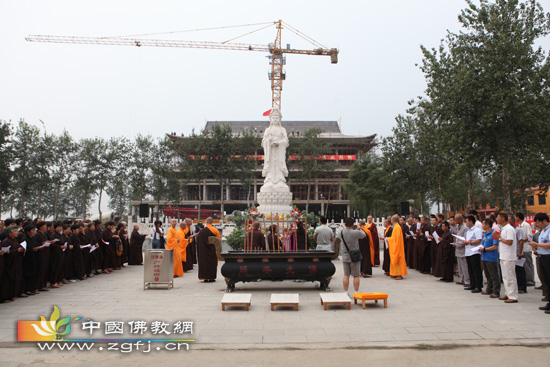 「大雄宝殿」河北藁城天恩寺举行大雄宝殿上梁仪式 「大雄宝殿」河北藁城天恩寺举行大雄宝殿上梁仪式