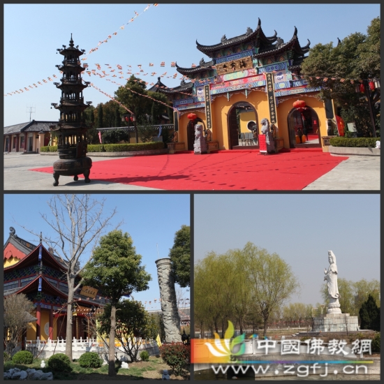 「佛教」江苏海门海宁寺圆满举行建寺十周年佛像开光暨心如法师升座庆典活动