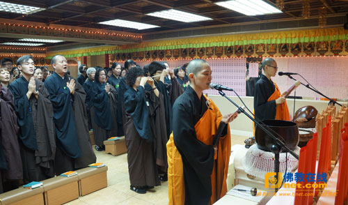 「佛教」澳门禅净中心启建孝道月地藏法会三永日