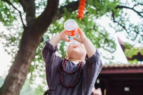 「灵隐寺」灵隐寺两岁“小和尚”萌爆网络